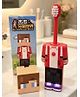 Ortis Minecraft Kids Toothbrush for Toddlers & Babies - Red