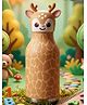 Ortis Chicu Tom Animal Insulated Stainless Steel Water Bottle 480ml - Deer