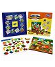 Toysaga Wooden Fruits Educational Puzzle for Kids with 4 Learning Activity