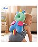 Bubzii Unicorn-Shaped Baby Safety Head Protector Cushion Backpack Soft Head Protection Pillow with Adjustable Chest Strap for Crawling and Walking Infants