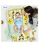 Bubzii Girtaffe Print Portable Baby Bedding Set Soft Safe & Snug Sleeping Solution for Newborns 0 12 Months