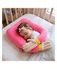 Bubzii Baby Hugging Pillow for New Born Head Shaping & Infant Sleeping Pillow Soft & Plush Prevent Flat Head Avoids Startle Reflex