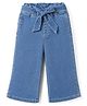 Babyhug Denim Woven Full Length Jeans with Stretch - Blue