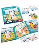 HAPPY HUES 3-in-1 Magnetic Jigsaw Puzzle for Kids