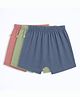 Cocoon Care Bamboo Knit Pack Of 3 Solid Shorts - Multi Colour