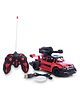 Toytales Remote Controlled Smoke with Bullet Car for Kids, RC Racing Car with Lights, Remote Control Toy - Red