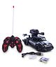 Toytales Remote Controlled Smoke with Bullet Car for Kids, RC Racing Car with Lights, Remote Control Toy - Black