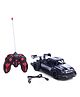Toytales Remote Controlled Smoke Car for Kids, RC Racing Car with Lights, Remote Control Toy - Black