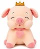 DPARANI Cute Angel Pig Soft Stuffed Plush Toy with Crown & Wings, 40 cm, Cuddly Toy for Kids, Baby Boys & Girls