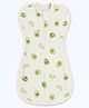 Cocoon Care Bamboo Cotton Printed Swaddle Pod for Baby 0-1M Cream