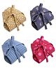 The Boo Boo Club Cotton Knitted Printed Nappy for Baby 0-3M Multicolor