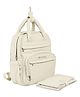 NINTARA BABY Diaper Backpack For Mothers, Travel Bag with 21 Compartments, Ultra-Soft CLOUDSHIELD Fabric, Insulated Bottle Pockets, Water-Resistant, Baby Shower Gift, Newborn Moms, 25L Capacity