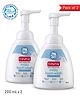 Babyhug Milky Face & Body Foam Wash, Extra mild and gentle, Soft & Nourishing Lather, Tear Free Pack of 2 - 200 ml