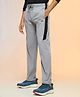 Technosport Woven Colour Blocked Track Pant - Light Grey
