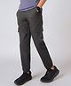 Technosport Woven Brand Name Printed Cargo Joggers - Grey