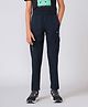Technosport Woven Brand Logo Printed Cargo Track Pants - Navy Blue