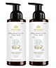 AREOVEDA Baby Head-To-Toe Foam Wash & Shampoo with Saffron Extract | 24 Hrs Hydration & Fights Acne-Causing Germs | All Skin Types - 500ml (Pack of 2)