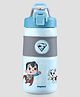 Nayasa Move On 450 ML Superman Print Double Wall Stainless Steel, Insulated Vacuum Flask | Hot & Cold | Dual Sipping Mode | Durable for Travel, Office & Outdoor Use | Sky Blue