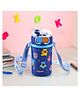 Nayasa Captain Insulated Inner Steel Kids Water Bottle 500 ML | Dual Drinking Options | BPA-Free & Food Safe | With Strap