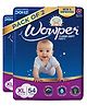 Wowper Baby Pant Style Diaper with 3D Diamond Cross Core Extra Large Size (XL)- 54 Pieces Each- (Pack of 2)