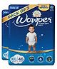Wowper Baby Pant Style Diaper with 3D Diamond Cross Core Double Extra Large Size (XXL)- 46 Pieces Each- (Pack of 2)