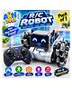 AKN TOYS Remote Control Car Intelligent Robot Dog Gesture Induction Deformation Eight Wheel Stunt Electric Mechanical Dog Toy with Water Bomb- PACK OF 1 (color may vary)