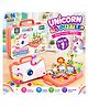 AKN TOYS Unicorn 3D Puzzle Box Creative Toy DIY Building Blocks Aseembled Tool Boxes Drill Toy for Kids- 232pieces set- PACK OF 1 (color may vary)