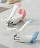 NEGOCIO Baby Nail Clipper with Magnifier | Easy Grip Handle Baby Nail Trimmer for Precise Grooming - PACK OF 1 - COLOR MAY VARY
