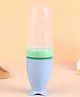 NEGOCIO Baby Food Feeder Set Silicone Pacifier Feeder and Squeeze Spoon Feeder for Infant Food Dispensing and Feeding - PACK OF 1- COLOR MAY VARY