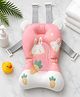 NEGOCIO Bath Seat Support Mat Foldable with Strap| Newborn Bathtub Pillow | Infant Anti-Slip Soft Comfort Body Cushion | Baby Gifts - PACK OF 1 - COLOR MAY VARY
