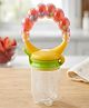 NEGOCIO Baby Fruit Feeder Pacifier, BPA-Free Silicone Fresh Food Nibbler for Infants, Safe Teething Feeder for Fruits & Vegetables - PACK OF 1 - COLOR MAY VARY