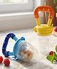 NEGOCIO Baby Fruit Feeder Pacifier Soft Silicone Food Nibbler for Teething Babies | Safe BPA-Free Fresh Fruit & Food Feeder - PACK OF 1 - COLOR MAY VARY