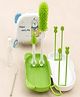 NEGOCIO 8pcs Silicone Brush With A Handle Suitable For Washing The Bottle Nipple, With A Straw Brush - PACK OF 1 COLOR MAY VARY