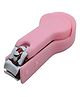 NEGOCIO Gentle Stainless Steel Nail Clipper with Ergonomic Plastic Body Safe Infant & Toddler - PACK OF 1 - COLOR MAY VARY