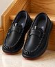Cute Walk by Babyhug Solid Slip-On Party Shoes - Black