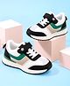 Cute Walk by Babyhug Velcro Closure Sneaker Shoes - Black