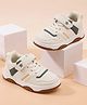 Cute Walk by Babyhug Velcro Closure Solid Sneaker Shoes - White