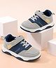 Cute Walk by Babyhug Velcro Closure Solid Sneaker Shoes - Grey