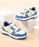 Cute Walk by Babyhug Velcro Closure Sneaker Shoes With Star Patch - Blue