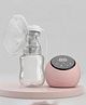 Safe-O-Kid Smart Electric Breast Pump | 3 Modes & 9 Suction Levels, Rechargeable, Touch Control, Memory Function, Dual Power, 180ml Bottle, PP, Silicone & TPV - Pink