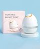 Safe-O-Kid Hands-Free Wearable Breast Pump | 4 Modes & 9 Suction Levels, Type-C Rechargeable, 24mm Shield with 19/21/27mm Flange Inserts | Portable Electric Breast Pump