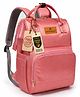 Motherly Patented Diaper Bag for MomS & Newborn Baby, Maternity Travel & Hospital Bag, Water-Resistant Baby Care Organizer with Multiple Storage Pockets (Everyday Series, coral)
