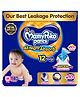 Mamypoko Pants Premium All Night Absorb| Pant Style Baby Diapers All night Absorption|Wider Crisscross SheetGentle Coco Care 12hr Leakage Protection Prevents Heaviness Medium (M) - 140 Pieces