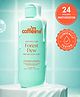 mCaffeine Deep Nourishing Milky Body Wash | 24Hr Moisturization with 5.5% Hydration Serum | Forest Dew Fresh-Green Fragrance | For All Skin Types | Clinically & Dermatologically Tested - 250ml