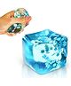SANJARY Crystal Gel Stress needoh nice cube Soft Squishy Snow flake Sensory Fidget Toy for Kids Adults Relaxation Focus Hand Exercise and Stress Relief