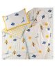 DULAAR Mulmul Bedding Set , Hand-Block Printed