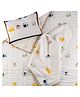 DULAAR Mulmul Bedding Set , Hand-Block Printed