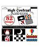 Kidocoo High Contrast Flash Cards - Multicolor
