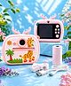 Vikrida Instant Print Camera for Kids | 1080P HD Digital Camera with Video Recording, Built-in Printer, Fun Filters & Stickers Dino-Themed Instant Digital Camera