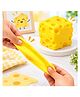 VikriDa Cheese Squishy Toy 7cm | Cheese Block Squeeze Fidget Toy | Soft Sensory Stress Relief Toy | Cute Novelty Desk Toy for Kids Teens Boys & Girls | Birthday Gift & Stocking Stuffer